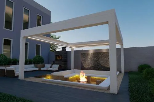 Bioklimatik Pergola - Görsel 9