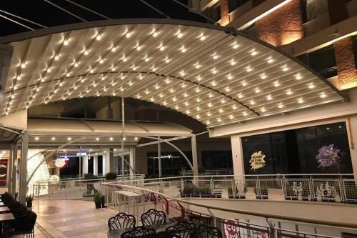 Bombeli Askılı Pergola - Görsel 2