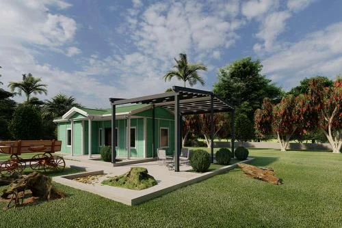 Çift Açılır Pergola - Görsel 2